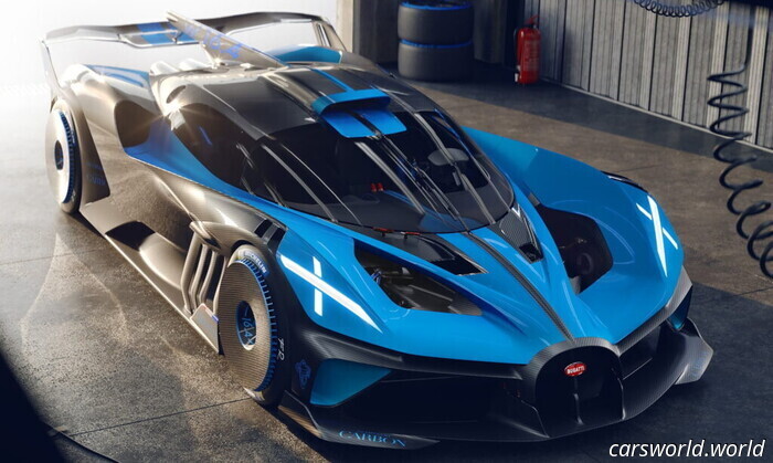 The Bugatti Bolide was initially not intended to be street legal. That is, until now. | Carscoops